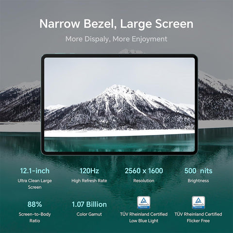 Honor Pad 9 WiFi Tablet with Free Bluetooth Keyboard | 256GB/16GB