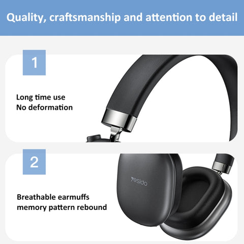 Yesido EP05 Over-Ear Noise Reduction Bluetooth Headset