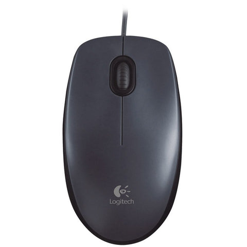 Logitech Wired Mouse M90 Black USB