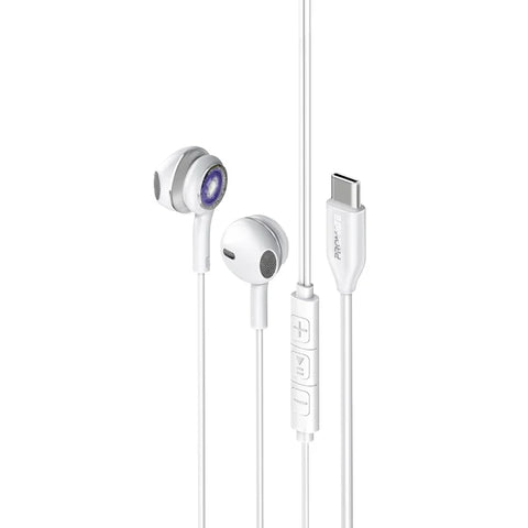 Promate | LumiBuds-C | Silver