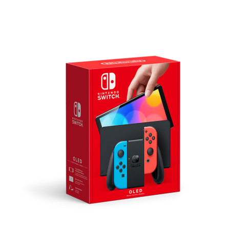 Nintendo Switch – OLED Neon Blue & Red