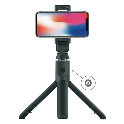 Bluetooth Selfie Stick with Tripod Stand & Detachable Remote Shutter