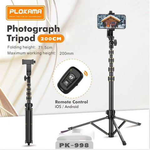 Plokama PK-998 All in One With Remote Tripod Stand