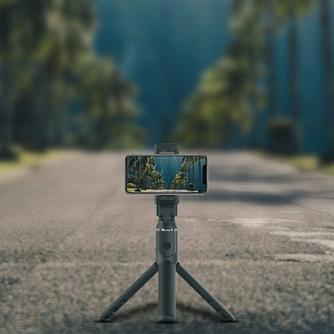 Bluetooth Selfie Stick with Tripod Stand & Detachable Remote Shutter