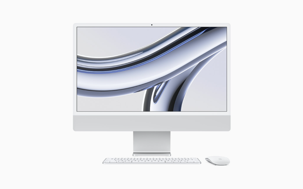 Apple 24″ MQRR3B iMac with M3 Chip – 8-Core CPU – 8GB Ram – 512GB SSD – 10-Core GPU