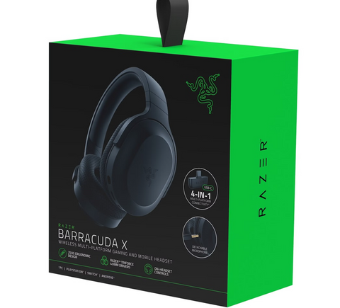 Razer (RZO4-04430100-R3M1) Barracuda X Wireless Gaming MultiPlatform Headset - Black