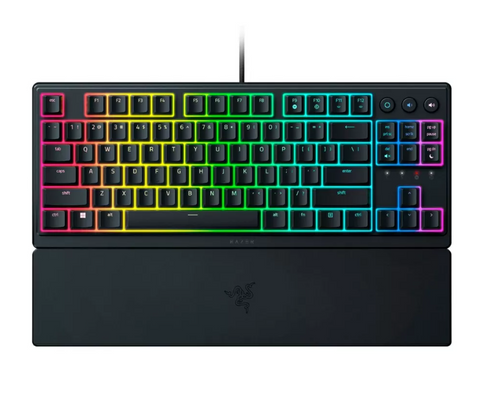 Razer (RZ03-04880100-R3M1) Ornata V3 Tenkeyless Low Profile Wired Gaming Keyboard - Black