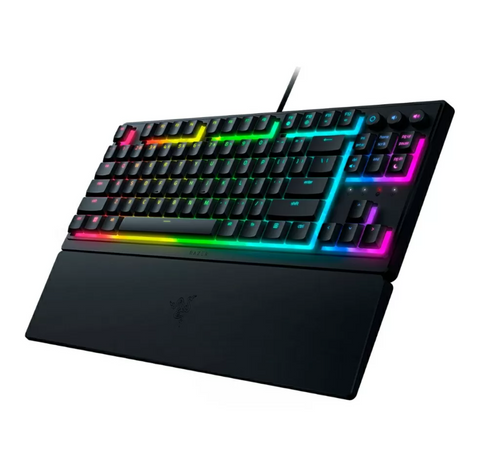 Razer (RZ03-04880100-R3M1) Ornata V3 Tenkeyless Low Profile Wired Gaming Keyboard - Black