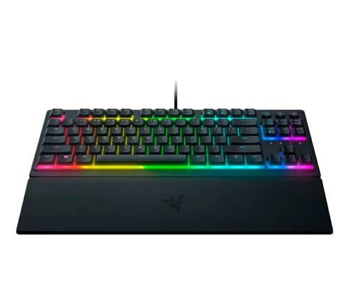 Razer (RZ03-04880100-R3M1) Ornata V3 Tenkeyless Low Profile Wired Gaming Keyboard - Black