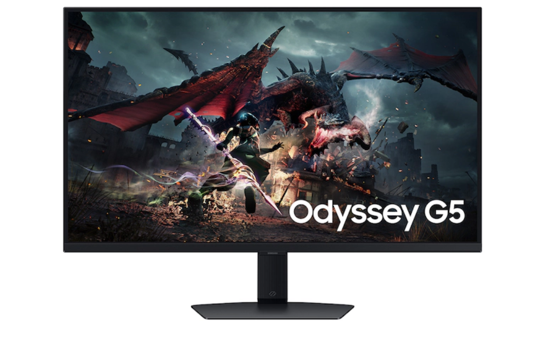 Samsung (S27DG502EM) 27" Odyssey G50D Gaming Monitor QHD - IPS - 180Hz - 1ms - Black