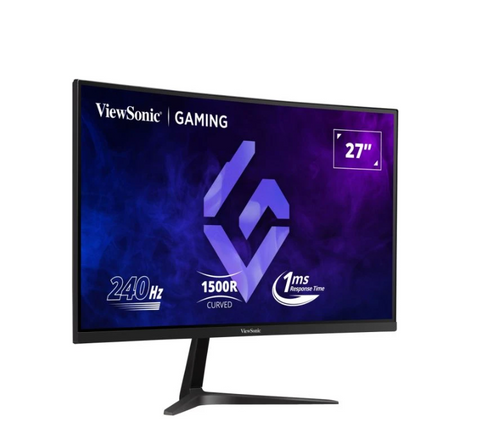 ViewSonic (VX2719-PC-mhd) 27" Omni Curved Gaming Monitor FHD - VA - 240Hz - 2Wx2 - 1 ms - Black
