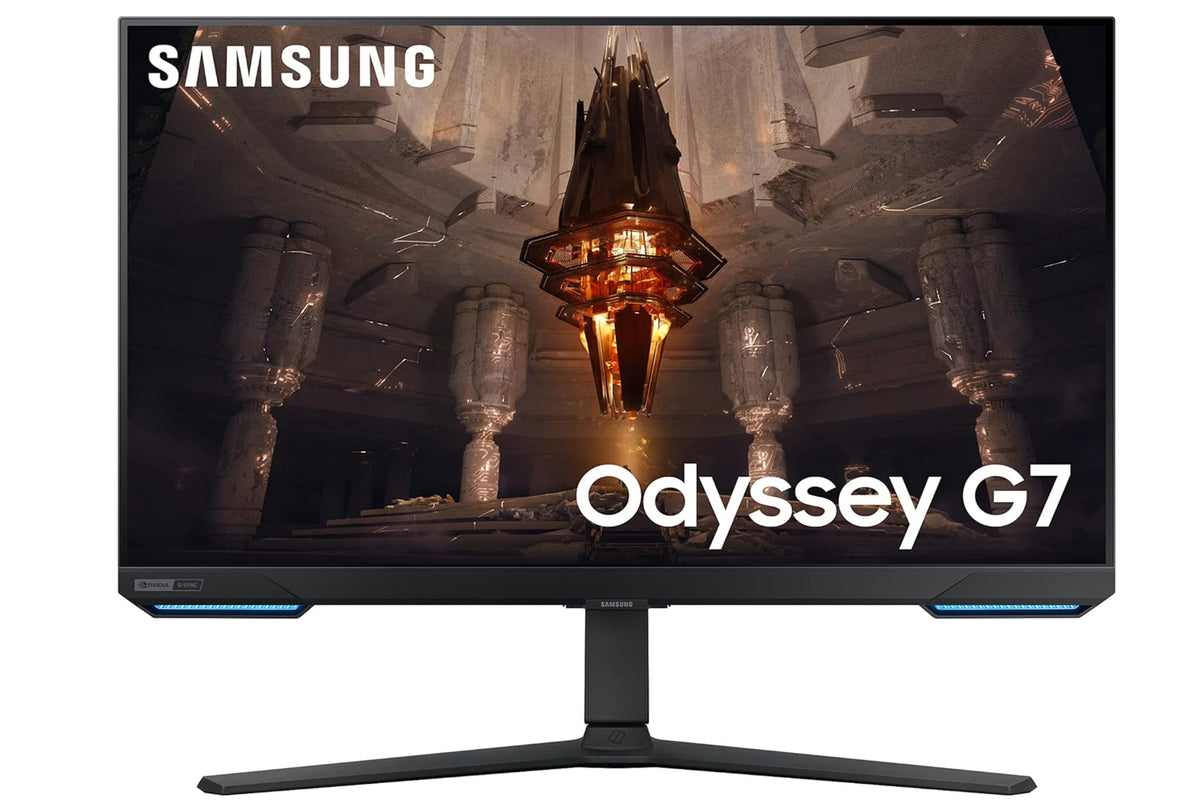 SAMSUNG(S28BG702EM) 28`ODYSSEY G7 FLAT GAMING MONITOR 4K-UHD-IPS-144HZ-1MS SPEAKERS
