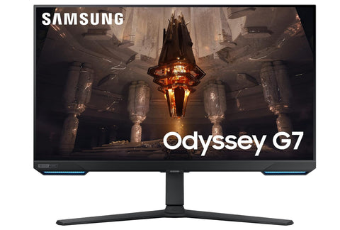 SAMSUNG(S28BG702EM) 28`ODYSSEY G7 FLAT GAMING MONITOR 4K-UHD-IPS-144HZ-1MS SPEAKERS