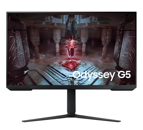 Samsung (527AG510EM) 27* Odyssey G5 Flat Gaming Monitor 2K QHD - VA - 165Hz - 1ms - Black