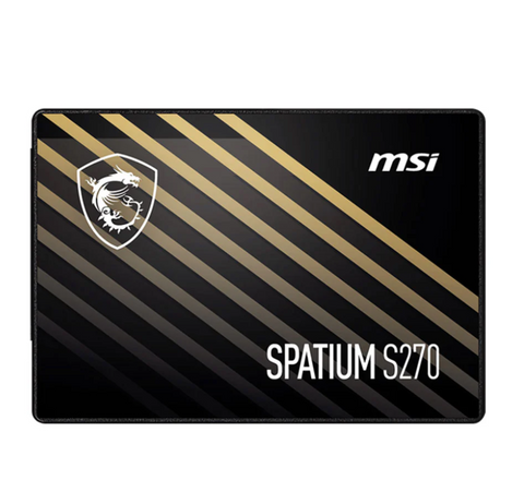 MSI Spatium S270 240GB SATA 2.5" SSD - Reliable Performance with Enhanced Speed