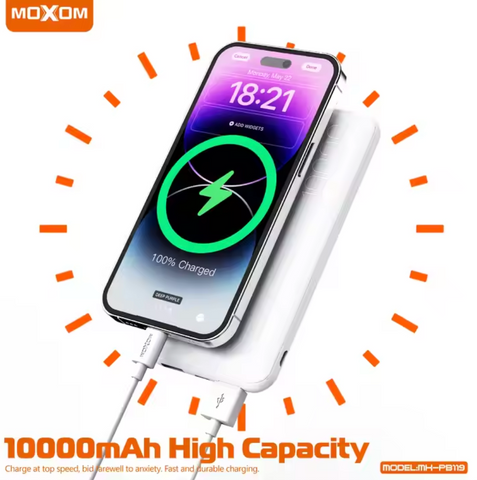 MOXOM | Type C Power Bank  10000mAh | PB119