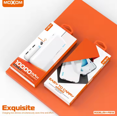 MOXOM | Type C Power Bank  10000mAh | PB119