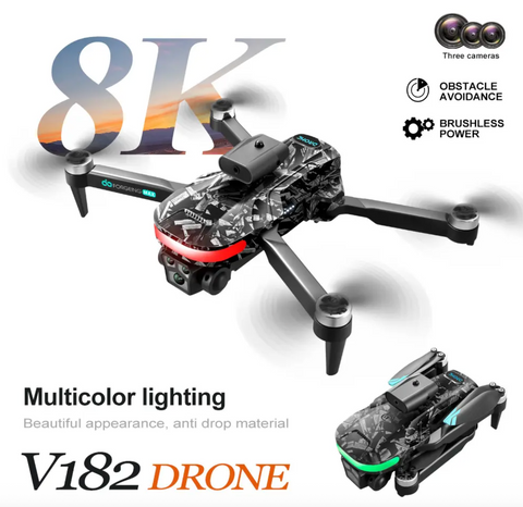 V182 DRONE Three Camera Aerial Photography