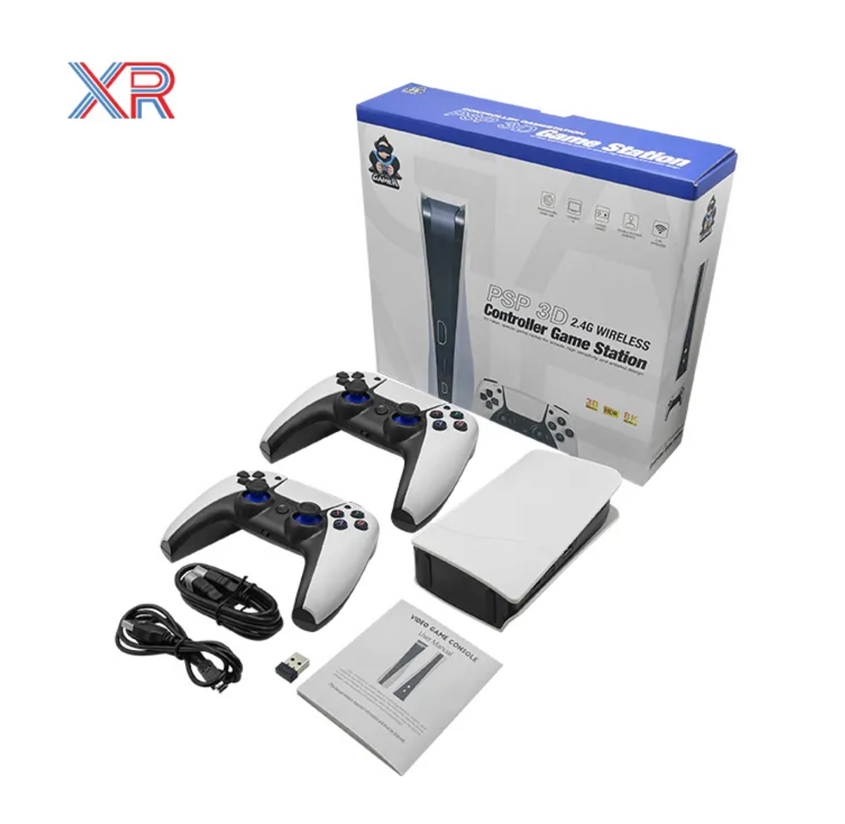 PSP 3D 2.4G WIRELESS Controller Game Station