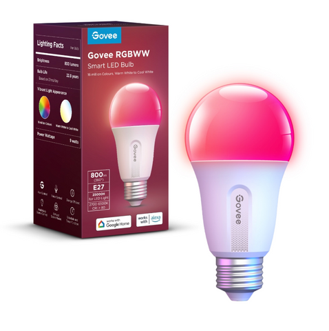 Govee Smart LED Bulb - 800 lm