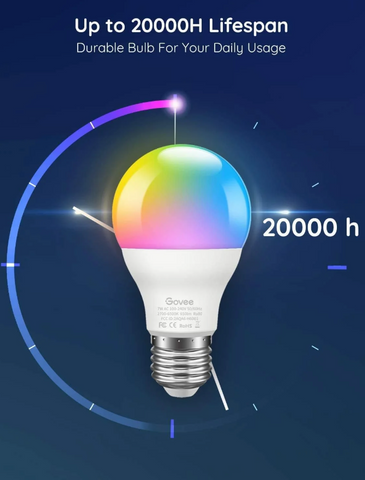 Govee Smart LED Bulb - 800 lm