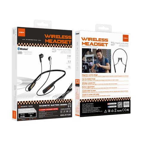 MOXOM | MX-WL80 Magnetic Neckband Wireless Stereo Headset