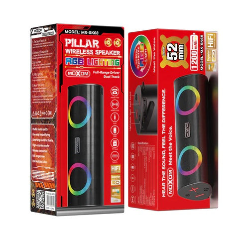 Moxom MX-SK68 | Pillar Wireless Speaker