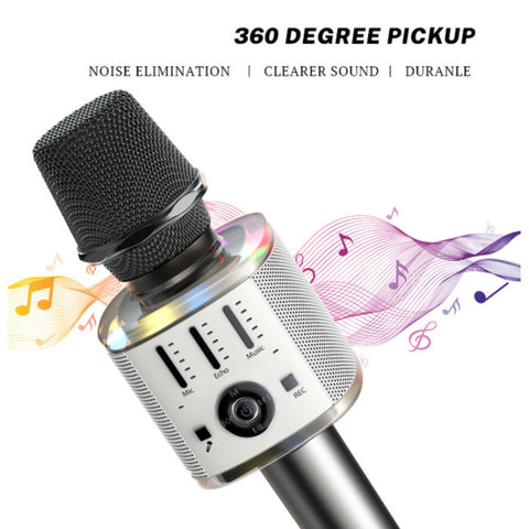 Yesido Karoake Bluetooth Microphone Speaker