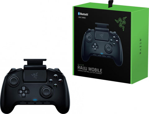 Razer (RZ06-02800100-R3M1) Raiju Mobile Wireless Gaming Controller for Android - Black