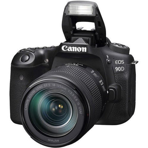 Canon EOS 90D -18-135mm Lens