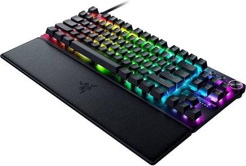 Razer (RZ03-04980100-R3M1) Huntsman V3 Pro Tenkeyless Optical Gaming Keyboard - RGB - Black