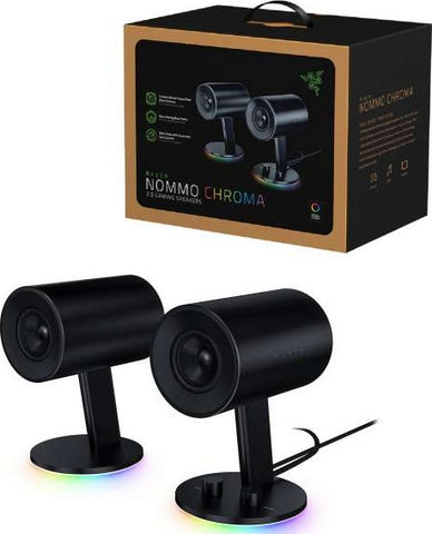 Razer (RZ05-02460100-R3G1) NOMMO Chroma 2.0 Gaming Speakers - Black