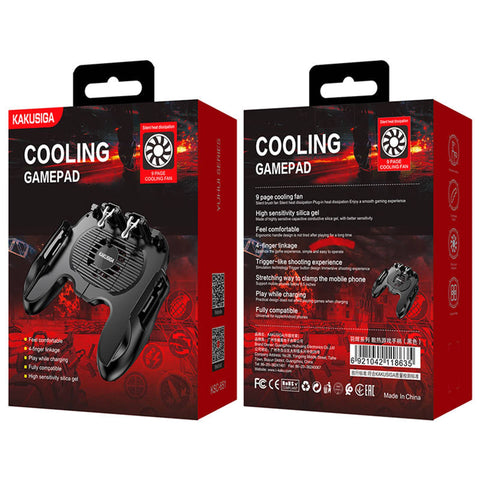 KAKUSIGA | Gaming Pad for Smartphone with Heat Dissipation KSC-651 black