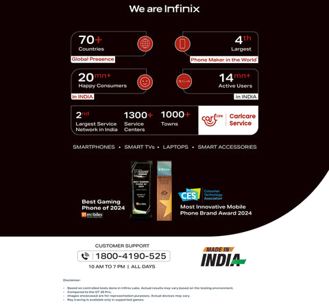 Infinix GT30 Pro 5G + FREE XBUDS 3 WE