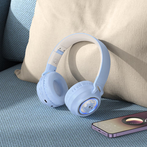 Headphones “W50 Cute fun” wireless wired