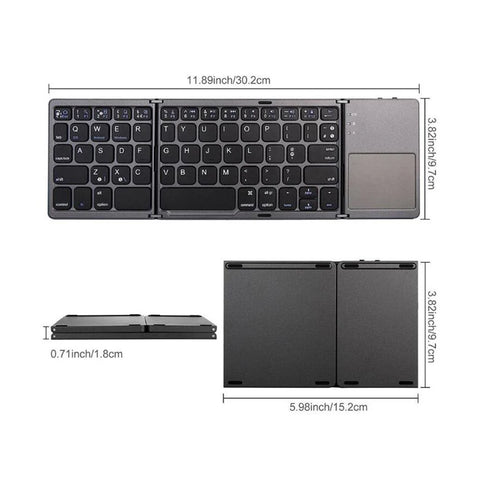 B033 Mini Folding Keyboard | GEATIX