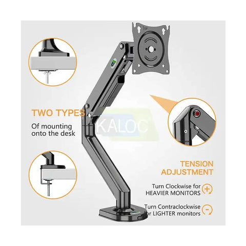 Kaloc | Monitor Arm 15″-30″ | KLC-DS200