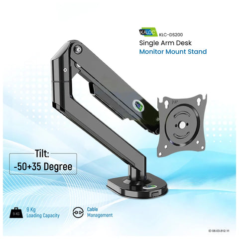 Kaloc | Monitor Arm 15″-30″ | KLC-DS200