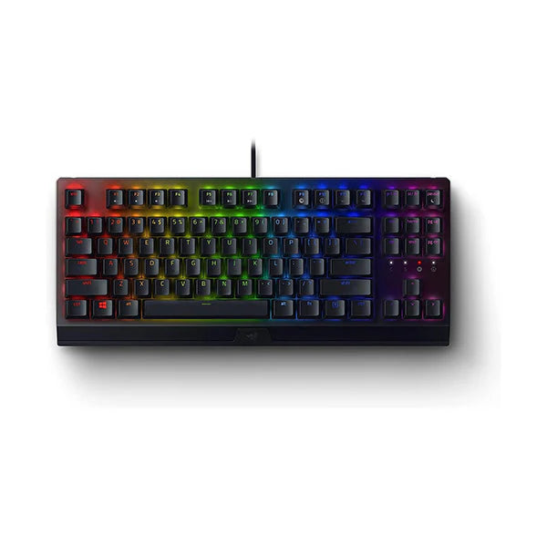 Razer (RZ03-03491800-R3M1)Blackwidow V3 Tenkeyless Mechanical Wired Keyboard-Yellow switches black