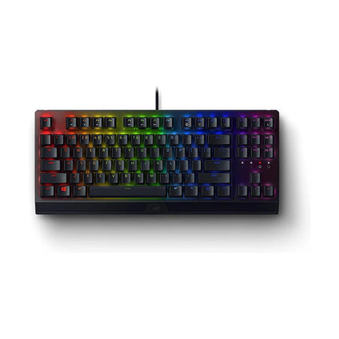 Razer (RZ03-03491800-R3M1)Blackwidow V3 Tenkeyless Mechanical Wired Keyboard-Yellow switches black