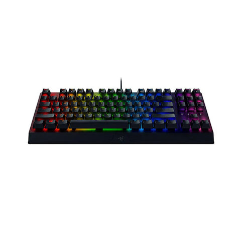 Razer (RZ03-03490100-R3M1) Blackwidow V3 Tenkeyless Wired Gaming Keyboard - Green Switches - Black