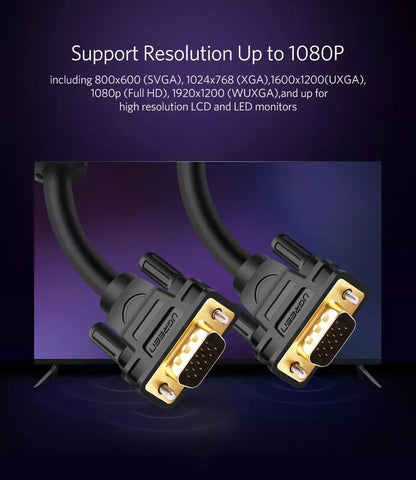 UGREEN VGA to VGA cable 5m max