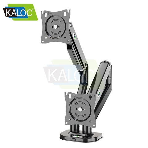 Kaloc | DS200-2/B Dual Desk Monitor Arm