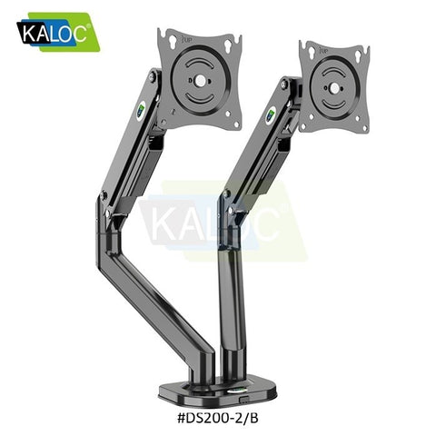 Kaloc | DS200-2/B Dual Desk Monitor Arm