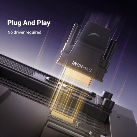 UGREEN DVI (24+1) Male To HDMI Female Adapter