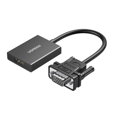 UGREEN VGA To HDMI Adapter With 3.5mm Audio