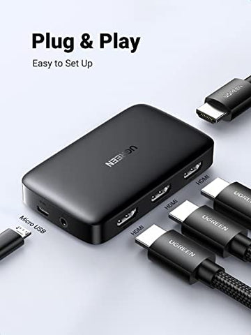 UGREEN HDMI Switch 3 IN 1 OUT