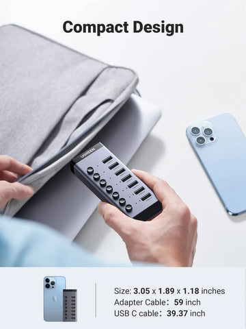UGREEN Powered Switch USB Hub