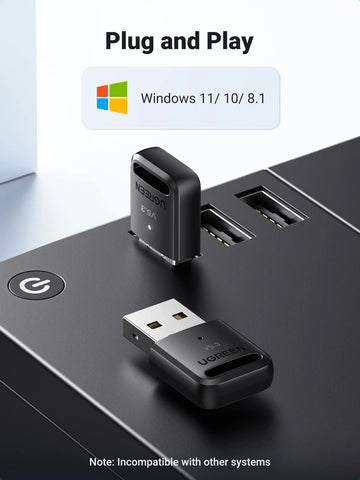 UGREEN USB Bluetooth 5.3 Adapter for PC