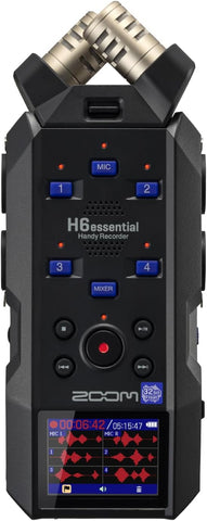 Zoom H6essential (2024 Model, Essential Series) with 32-Bit Float